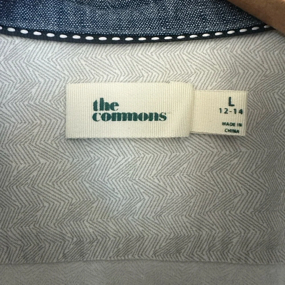 The Commons Boys Button Up Shirt Size L EUC Always dry cleaned.